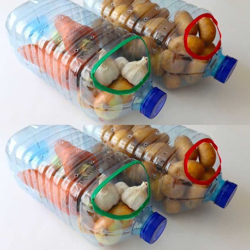 Creative Repurposing of Plastic Water Bottles for Use in the Kitchen