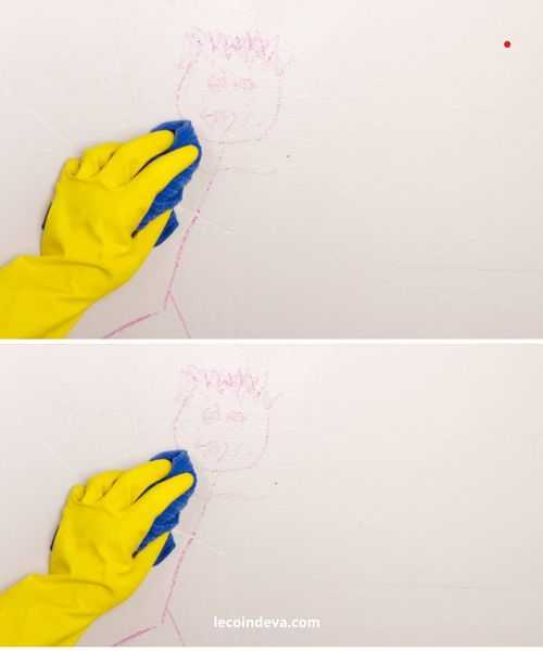 How to remove stains on walls without removing the wall paint