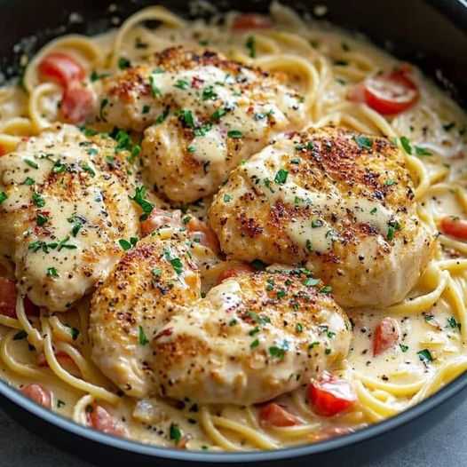 Creamy Italian Chicken Pasta