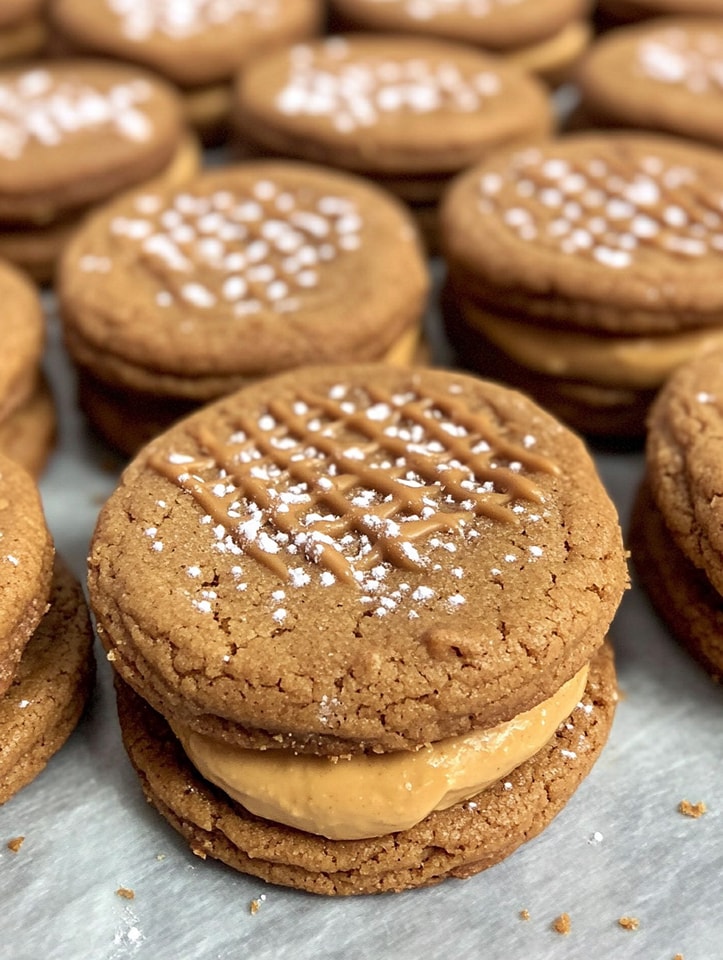 Peanut Butter Sandwich Cookies
