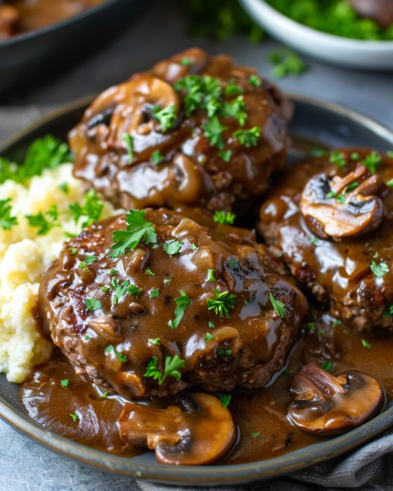 Keto Salisbury Steak