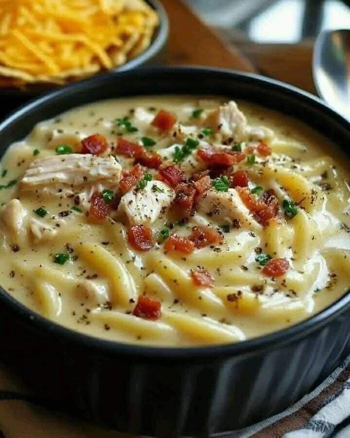 Creamy Chicken Noodle Soup