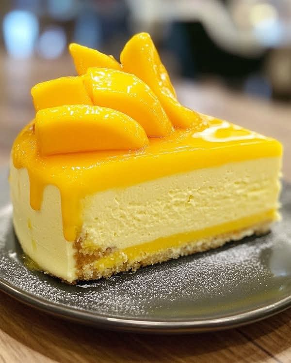 Mango Mousse Cake
