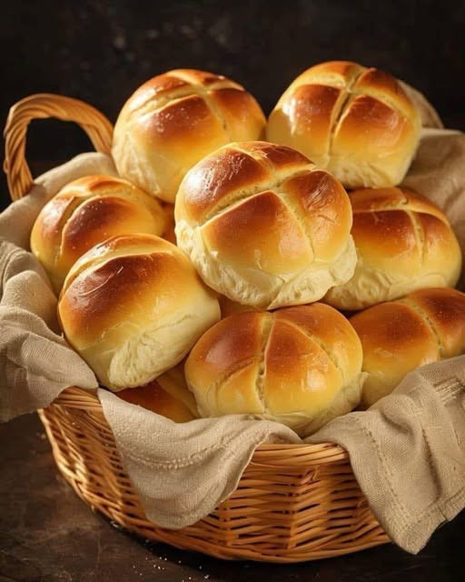 Easy 4-Ingredient Bread Rolls
