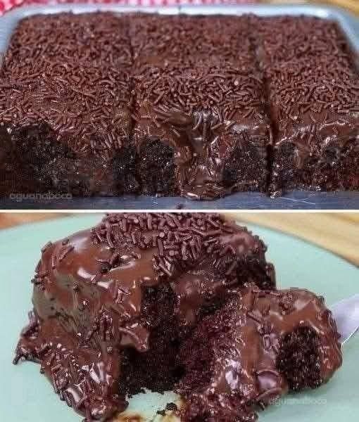 Very wet chocolate cake that melts in your mouth – I sent it to whoever sent it Hi.