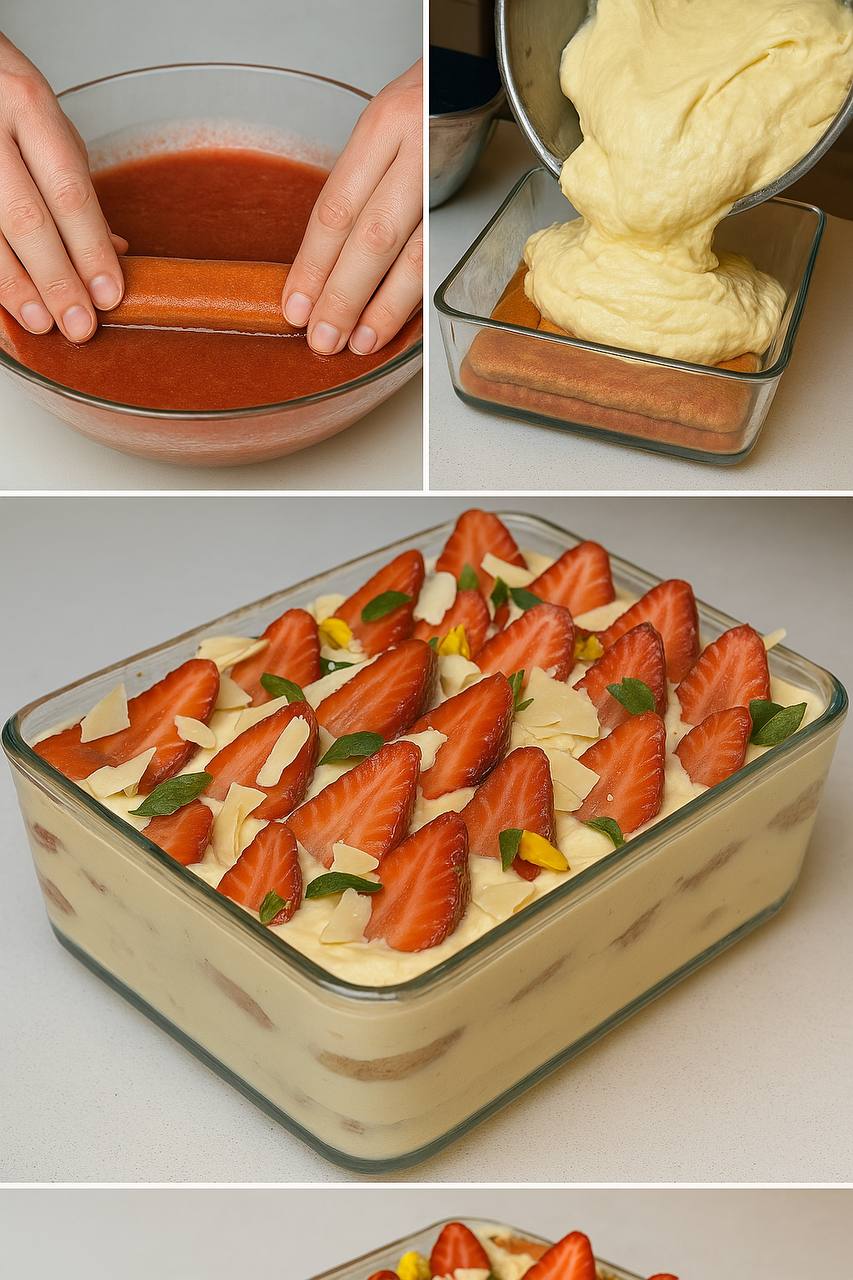 STRAWBERRY TIRAMIS Recipes