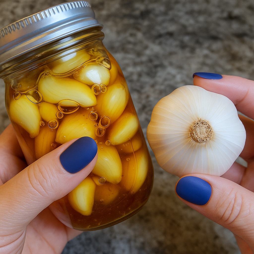 Honey, lemon juice, onion, garlic, and grated ginger – Use one teaspoon every day, and get ready to be amazed