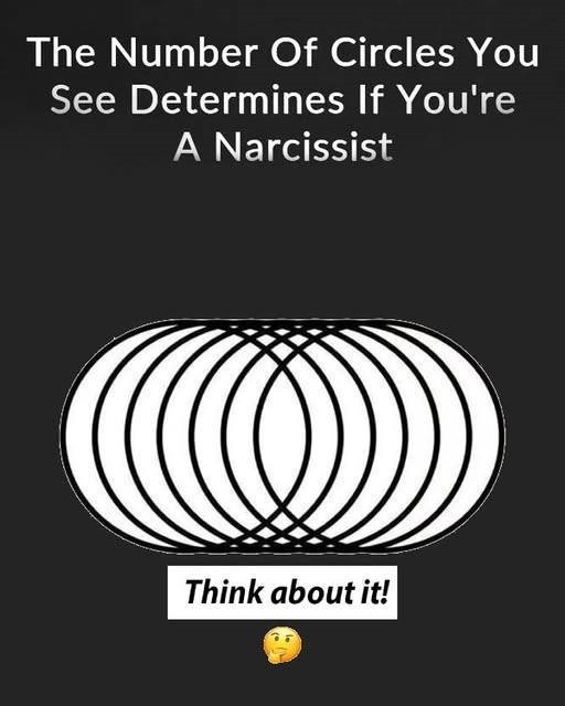 The Number of Circles You See Determines If You’re a Narcissist
