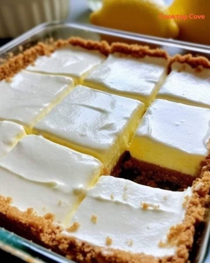 Creamy Lemon Squares Recipe