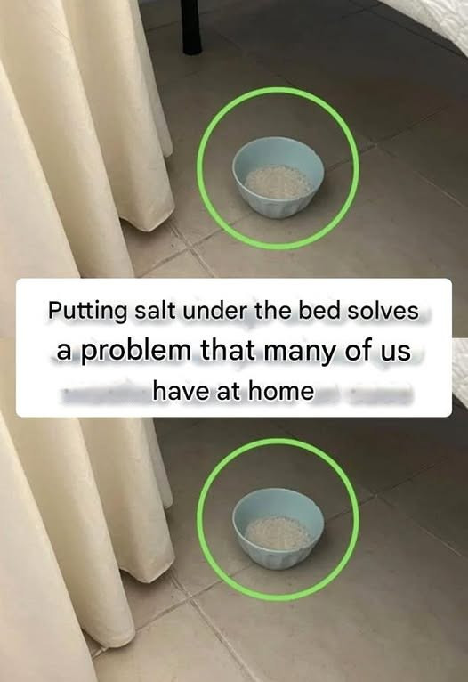 🧂 What Is the Use of Putting Salt Under the Bed?