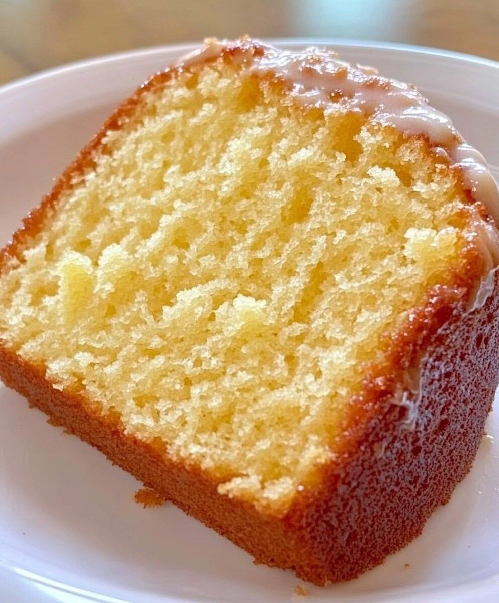 Lemon Cream Cheese Pound Cake