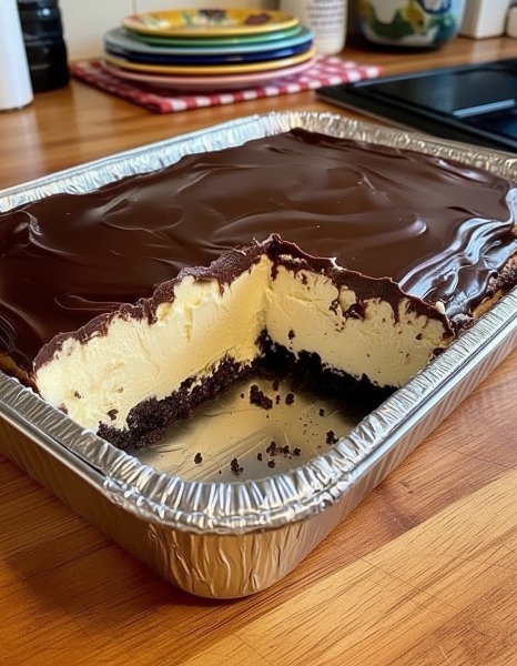 No-Bake Chocolate Eclair Cake