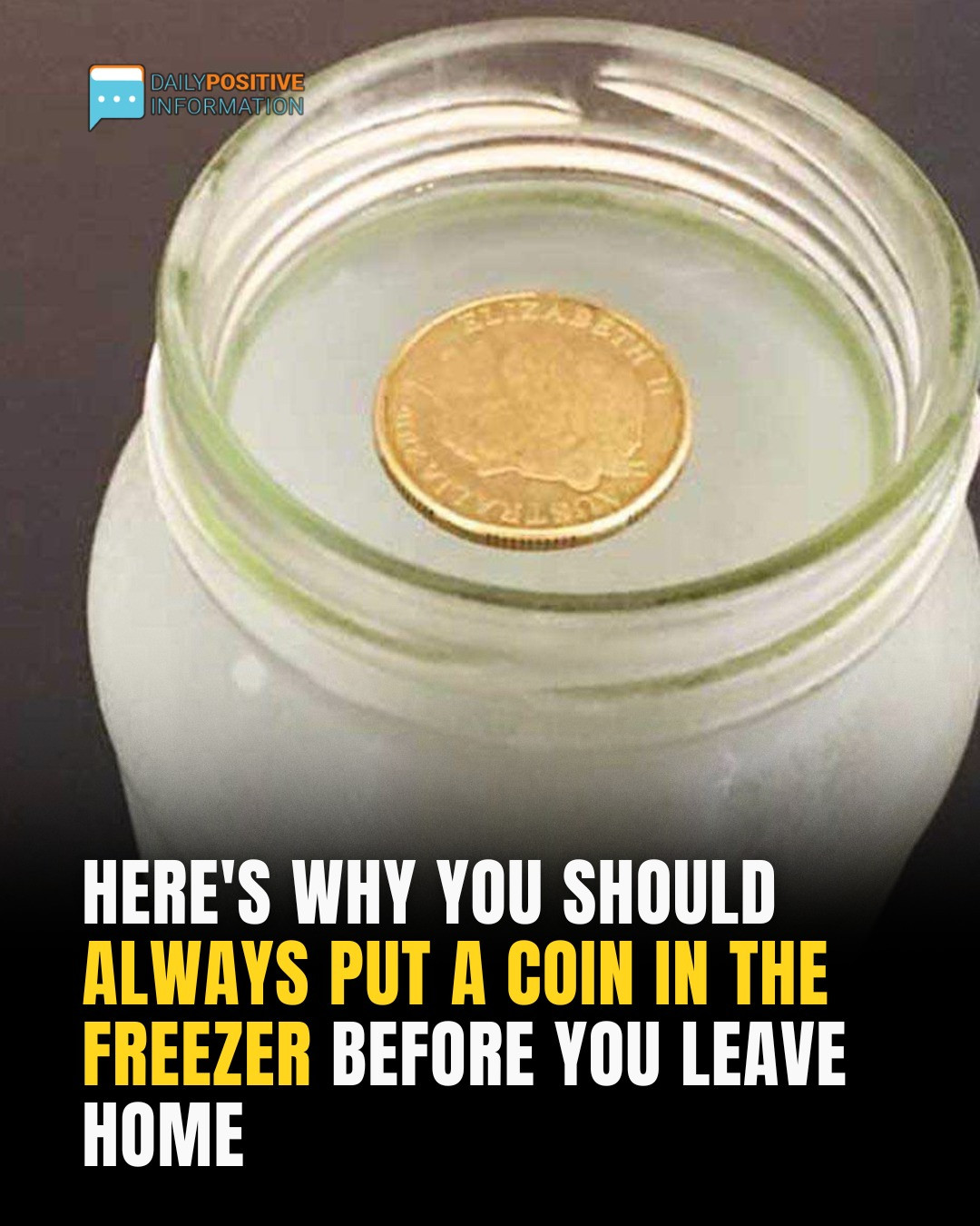Here’s Why You Should Always Leave A Coin In The Freezer Before You Leave The House