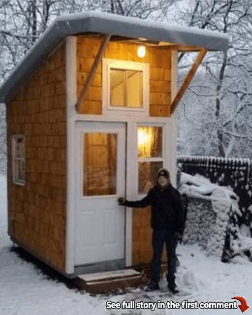 A 13-Year-Old Built His Own Backyard Mini-Home, and the Inside Will Truly Surprise You
