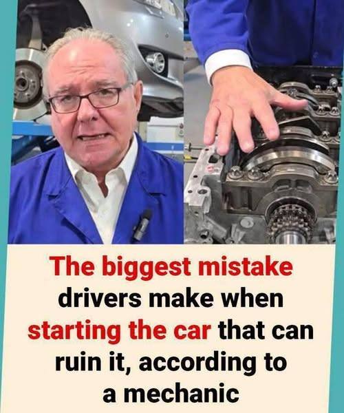 “The top mistake drivers make when starting their car that could seriously damage it, according to a mechanic”