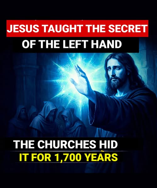 The secret of the left hand that Jesus taught (and why he was silenced) 🤯🤯… See more