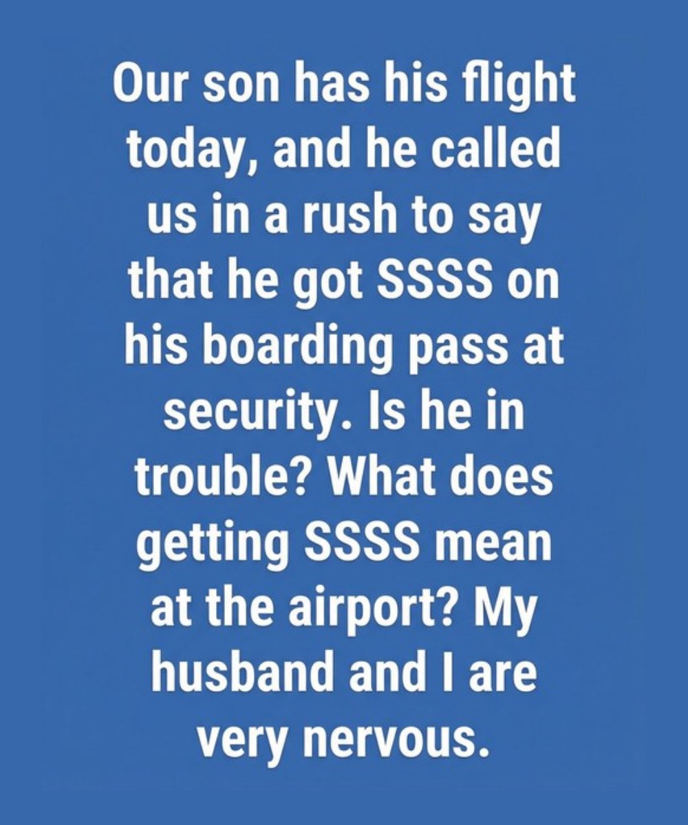 The Hidden Meaning of “SSSS” on Your Boarding Pass