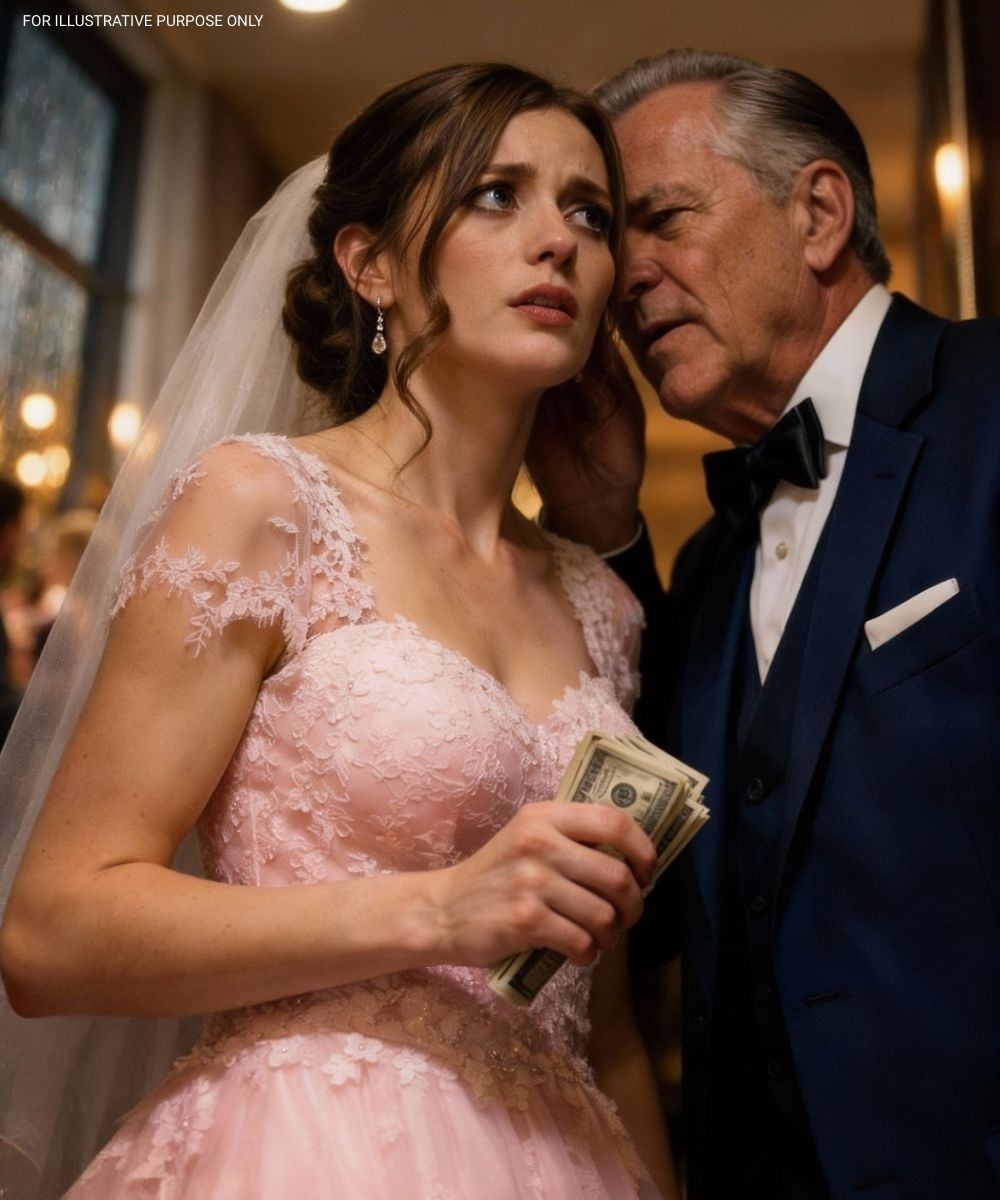 On my wedding night, my father-in-law secretly handed me ,000 and whispered: ‘If you want to live, run.