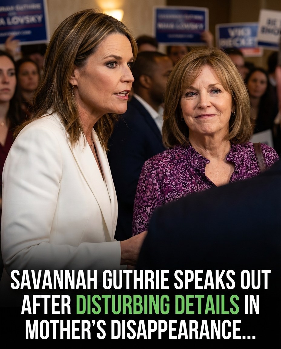 Savannah Guthrie Speaks Out as Search Continues for Her Missing Mother!