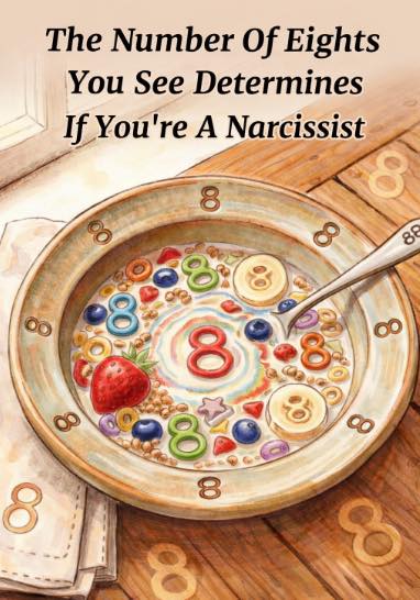The Number Of Eights You See Determines If You’re A Narcissist