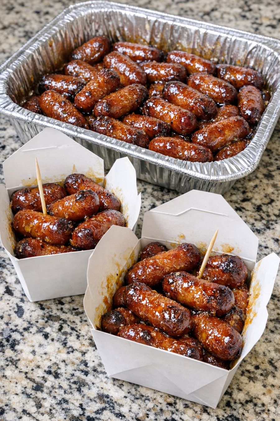 Aunt denise sets these down and suddenly everyone is “just grabbing one more” until they’re gone.