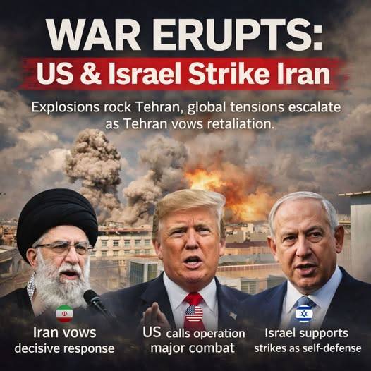 BREAKING : U.S. and Israel Strike Iran, Dozens Reported Dead