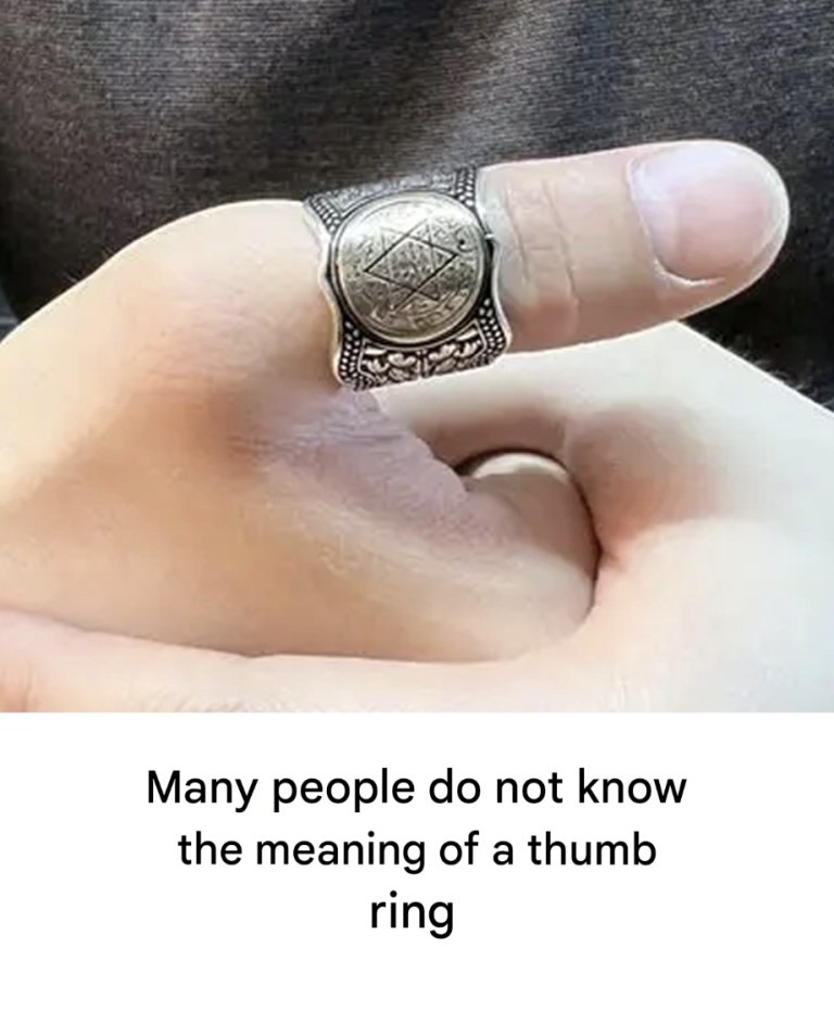 Thumb Rings: Their Meaning for Women and Men
