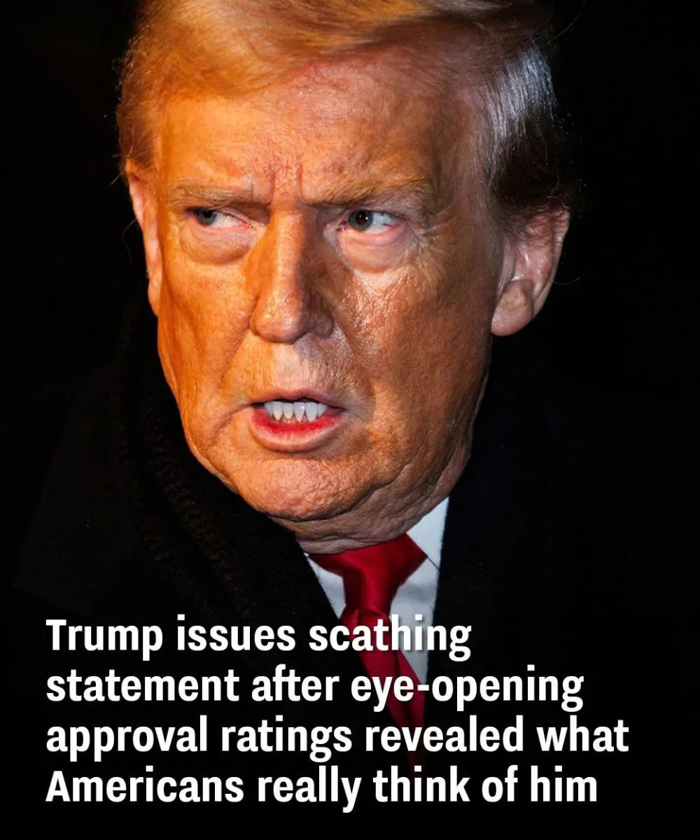 Trump issues scathing statement after eye-opening approval ratings revealed what Americans really think of him