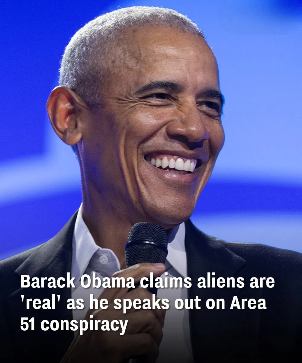 Barack Obama claims aliens are ‘real’ as he speaks out on Area 51 conspiracy