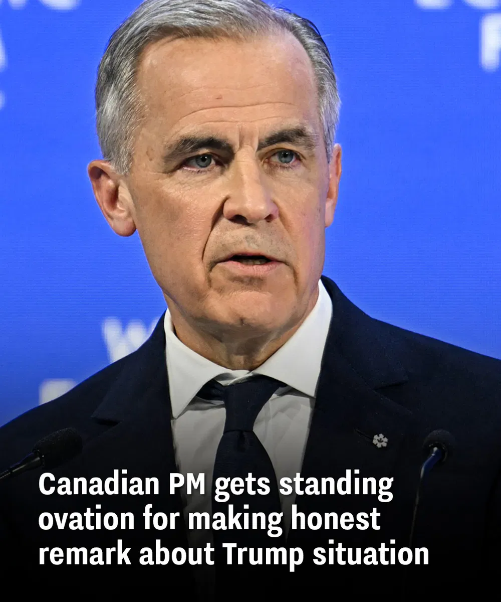 Canadian PM gets standing ovation for making honest remark about Trump situation