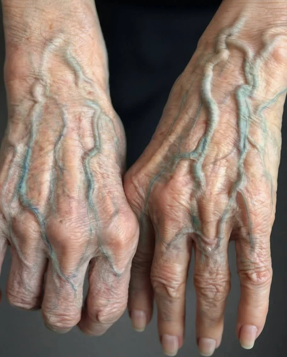 If your veins are visible in your hand, it is a signal of ca… See more