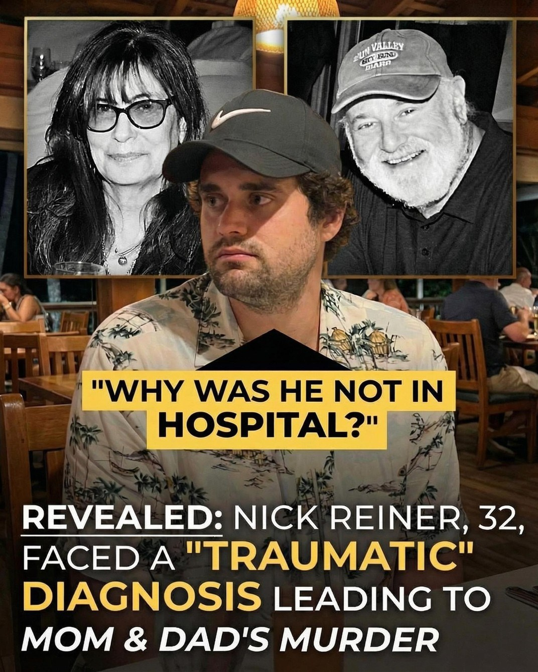 he arrest of Nick Reiner in relation to the violent deaths of Rob Reiner and his wife Michele has brought his HEALTH CONDITION into the spotlight. Full story.