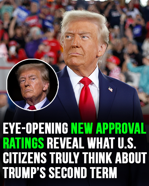 Eye-opening approval ratings reveal what Americans truly think about Trumps second term! – Story Of The Day!