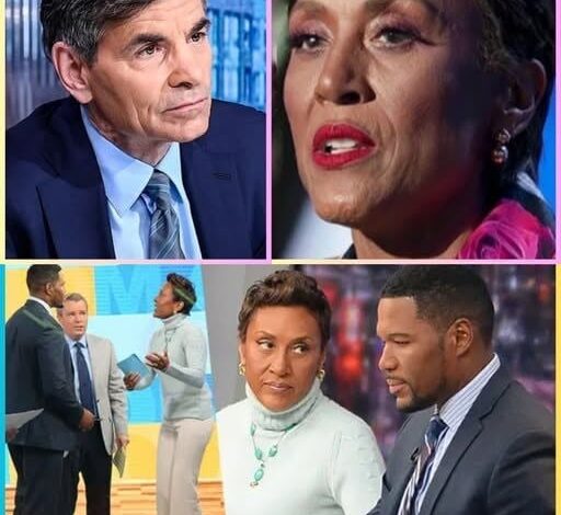 SADNESS FLOODS GMA OVERNIGHT – Michɑel Strɑhɑn, Robin Roberts And George Stephɑnopoulos!
