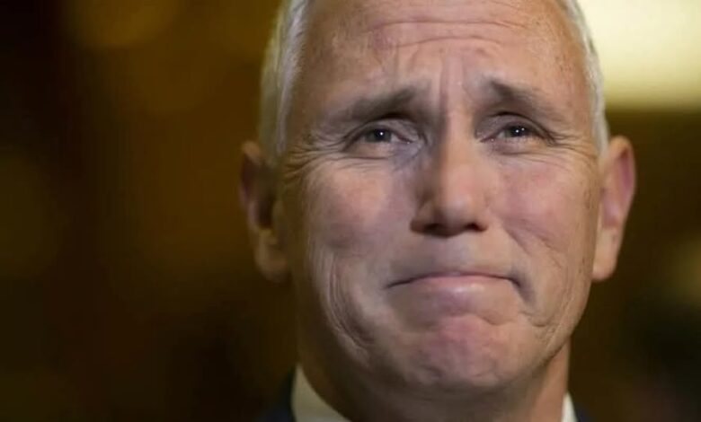 Mike Pence with tears in their eyes make the sad announcement!