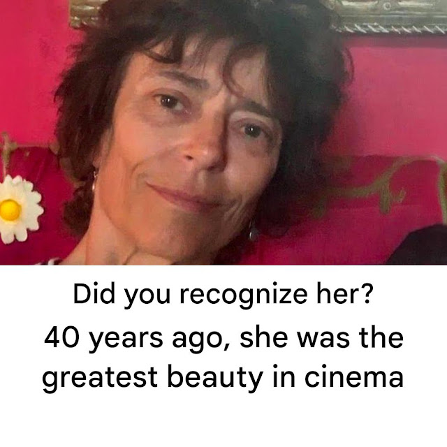 Did you recognize her? Forty years ago, she was the greatest beauty in cinema.