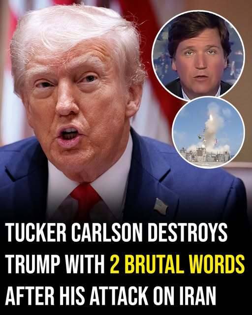 Tucker Carlson just torched Trump with these words 👇🏻👇🏻