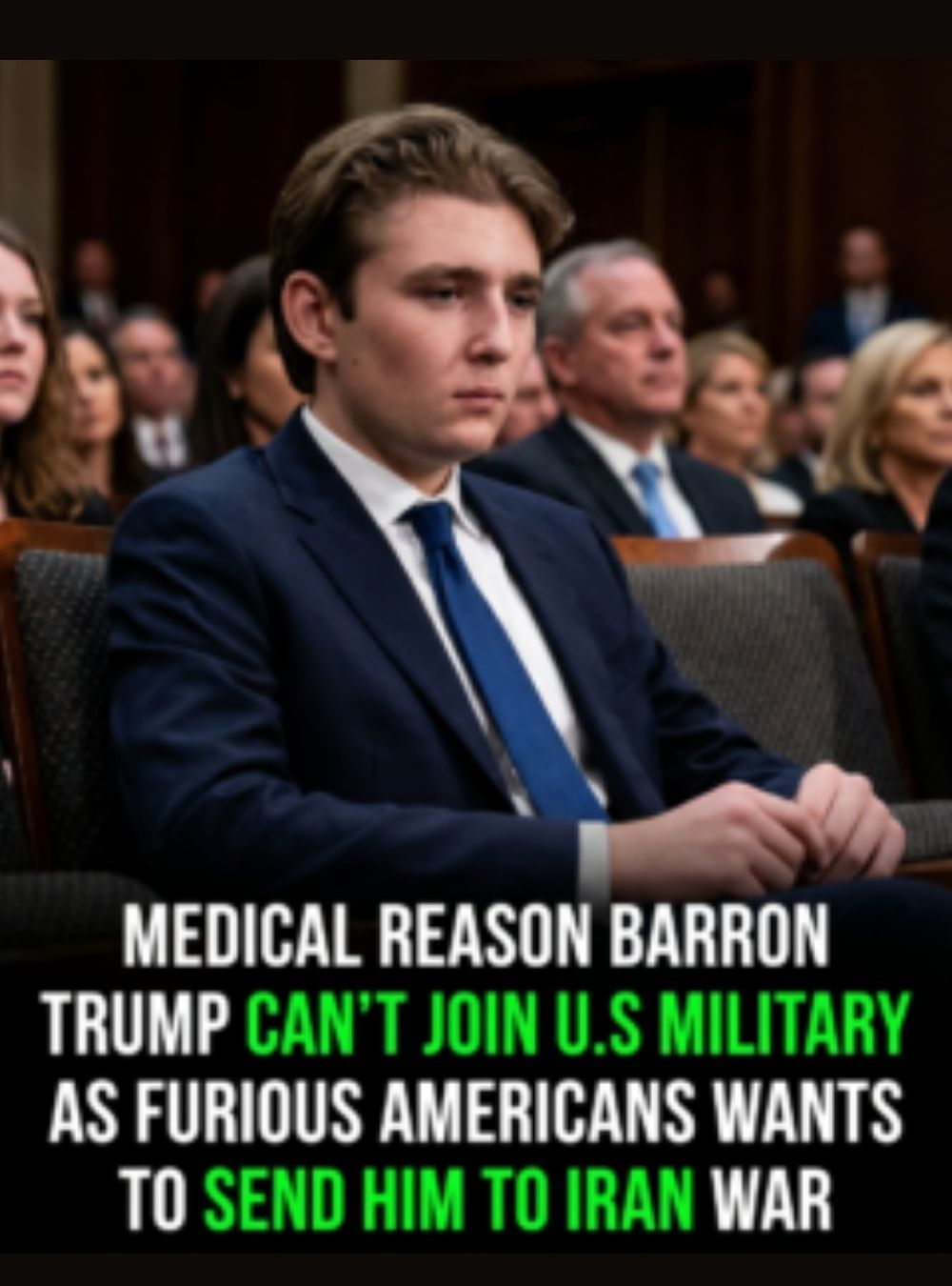 Why Barron Trump Would Not Qualify for Military Service