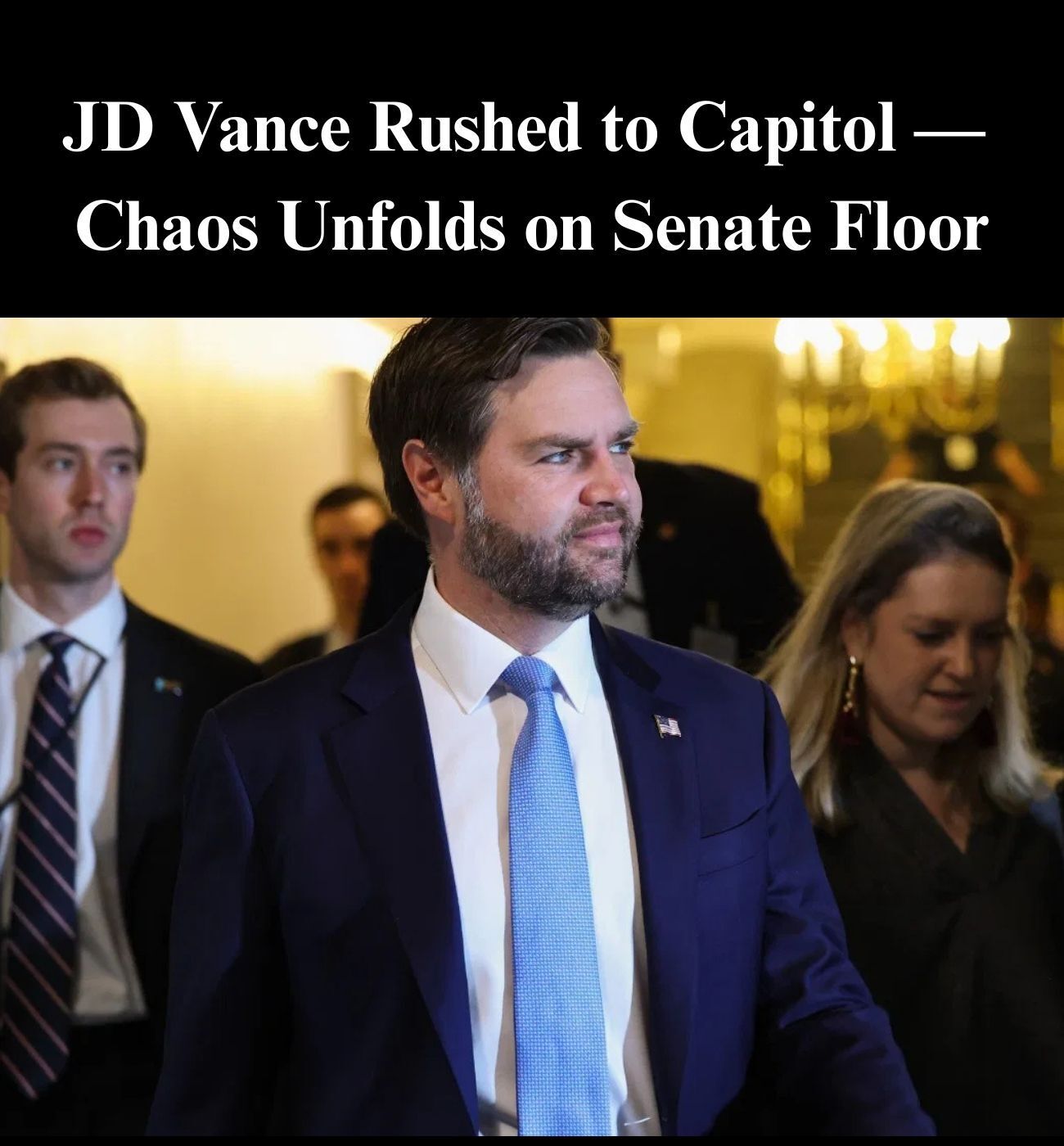 Vance Casts Tie-Breaking Votes To Advance .4B Rescissions Package In Senate