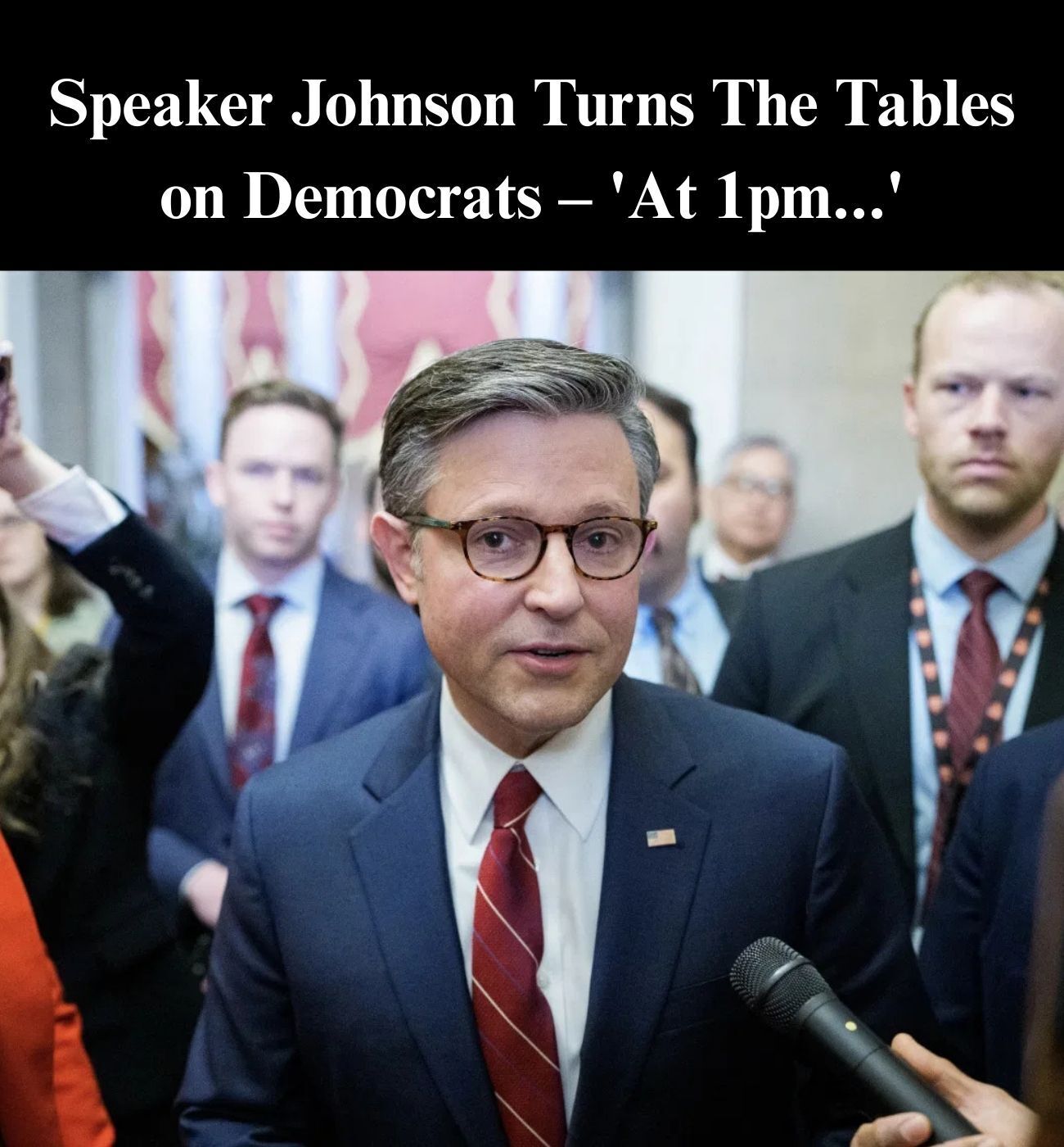 Johnson Pushes Back on ‘War Powers’ Vote Amid Iran Strikes