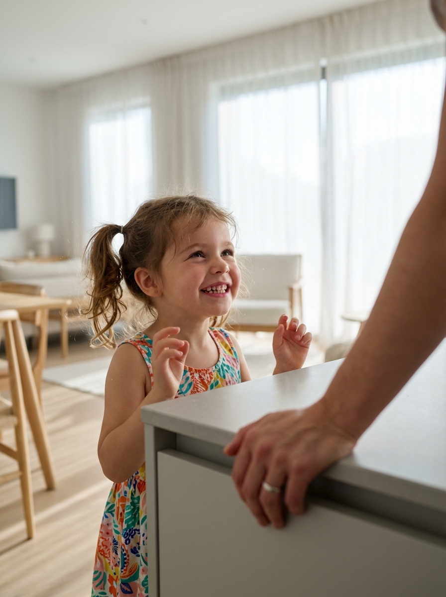 My 4-year-old told me: “Daddy takes me to a woman’s new house.” I followed them, but what I saw through the window shattered my heart.