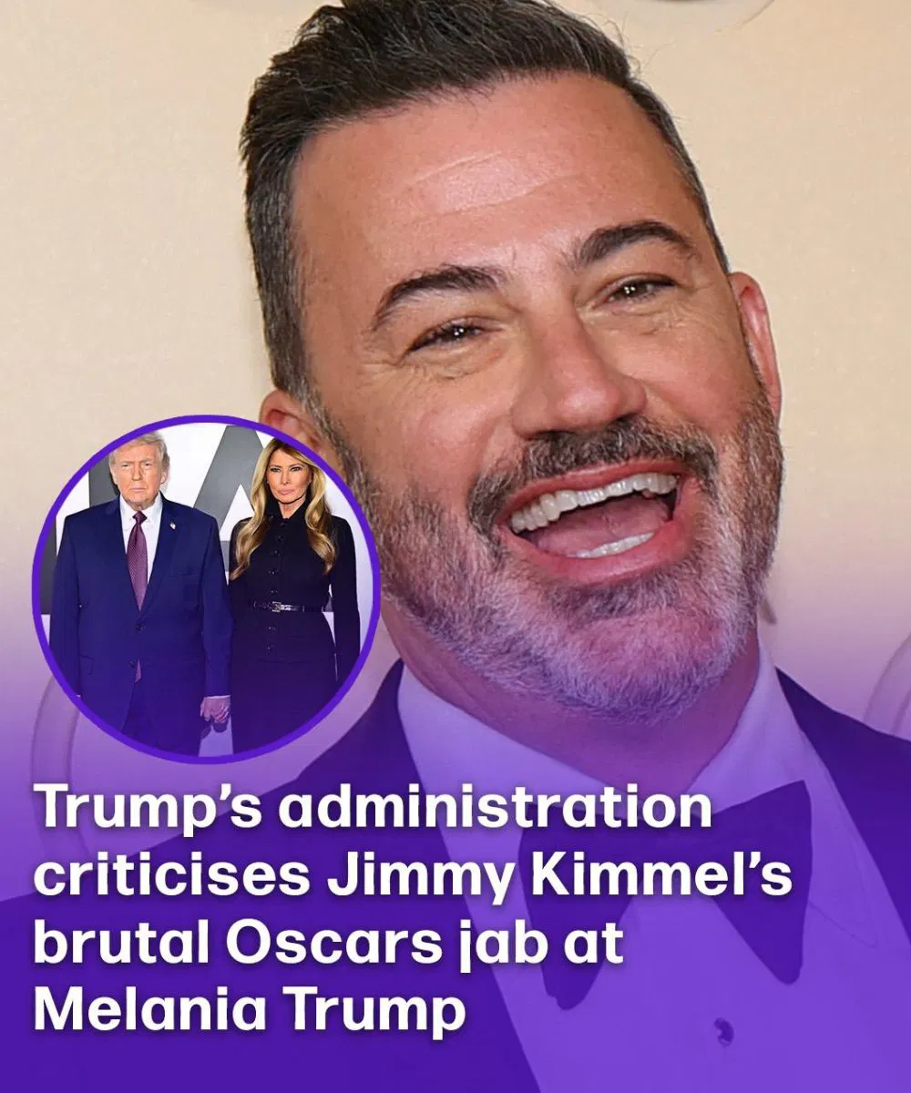 Jimmy Kimmel’s brutal Oscars jab at Melania Trump hasn’t gone down well with Trump’s administration