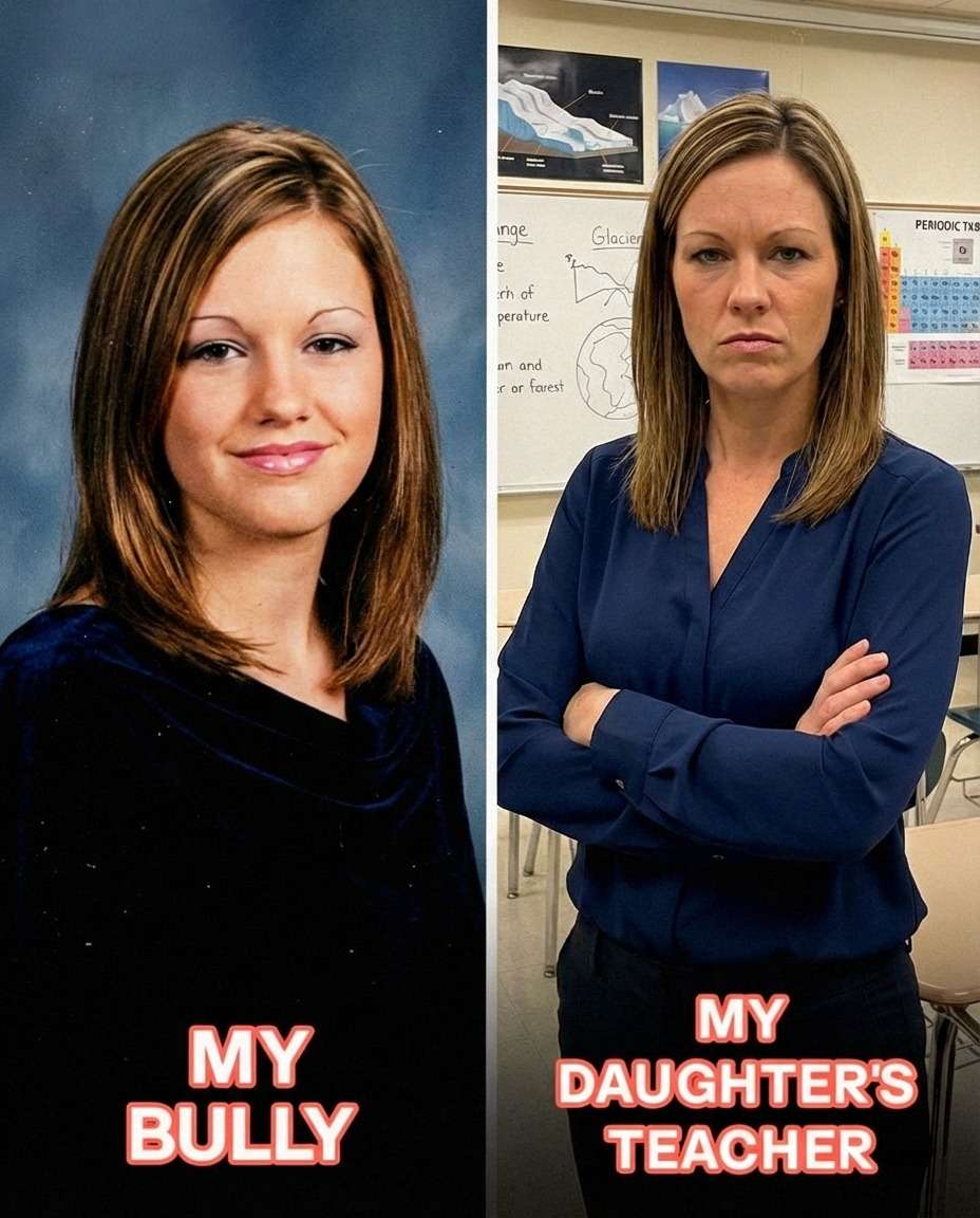 My high school bully became my daughter’s science teacher — at her project night, she humiliated my child in front of everyone, so I finally put her in place. Recently, my 14-year-old daughter Lizzie came home and told me they had a new science teacher. “She’s really hard on me,” she said. Not strict — personal. Comments about her clothes. Her hair.
