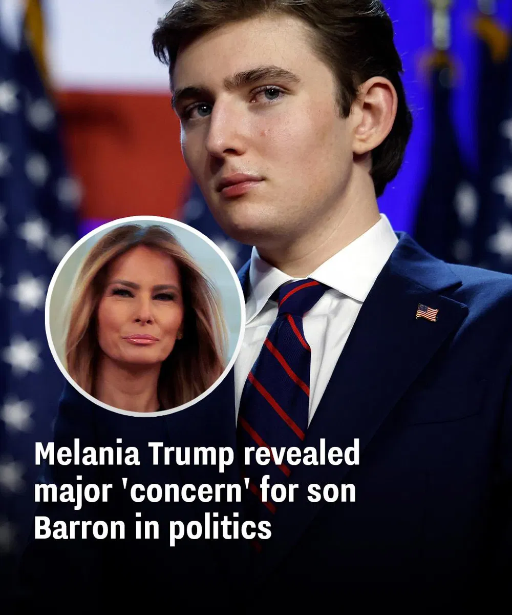 Melania Trump revealed major ‘concern’ for son Barron in politics