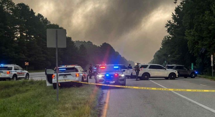 Just after sunrise, calm at the hospital was shattered when “alarms sounded” and